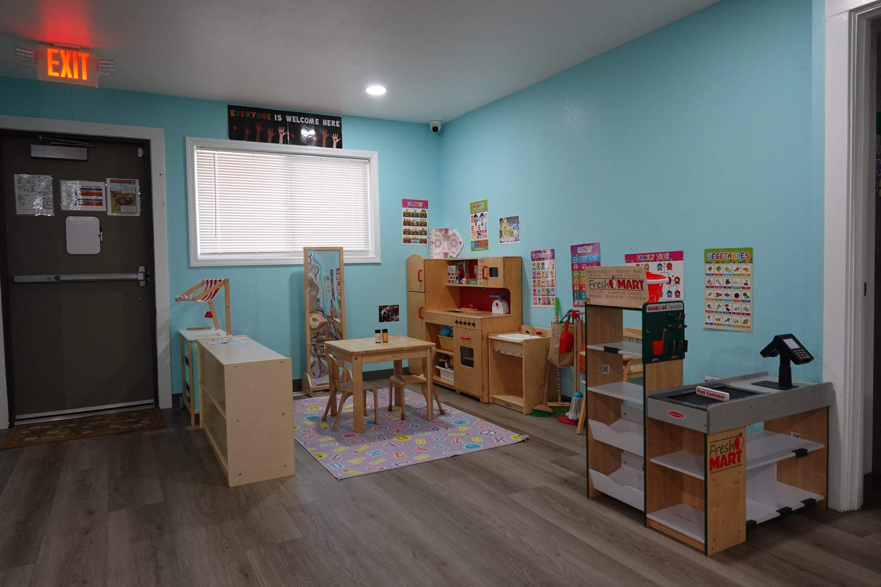 Preschool learning space